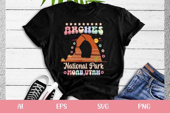 Arches National Park Moab, Utah T-Shirts Graphics