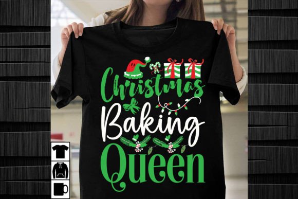 Christmas Baking Queen SVG: Graphics & T-Shirt Designs Review