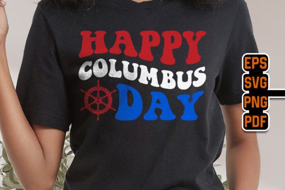 Happy Columbus Day Celebration Design Review