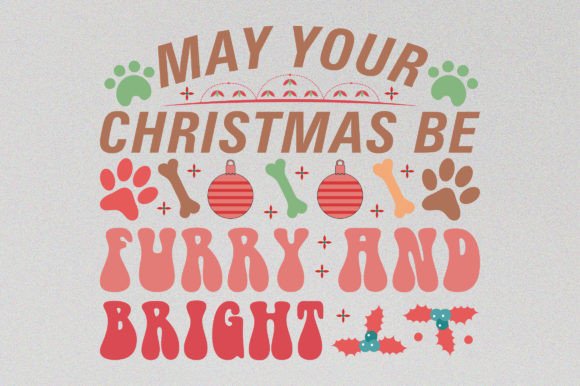 May Your Christmas Sublimation Dog SVG: Graphics & T-Shirts