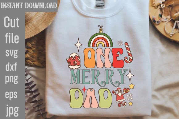 One Merry Dad Retro Sublimation for Embroidery Review