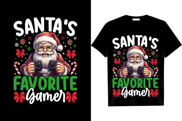 Review: Santa s Favorite Gamer Graphics for T-Shirt Designs