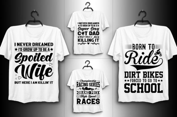 Typography T-Shirt Design, SVG for T-Shirt Designs & Graphics