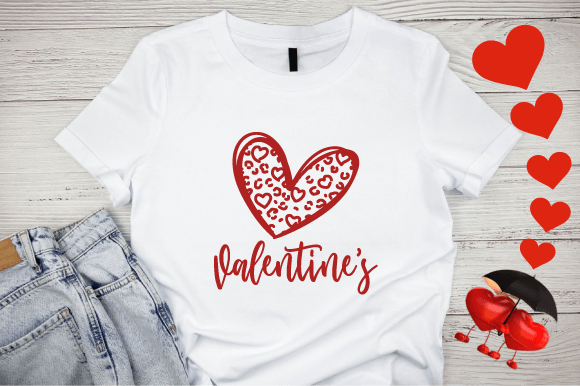 Valentine's Graphics for T-Shirt Designs