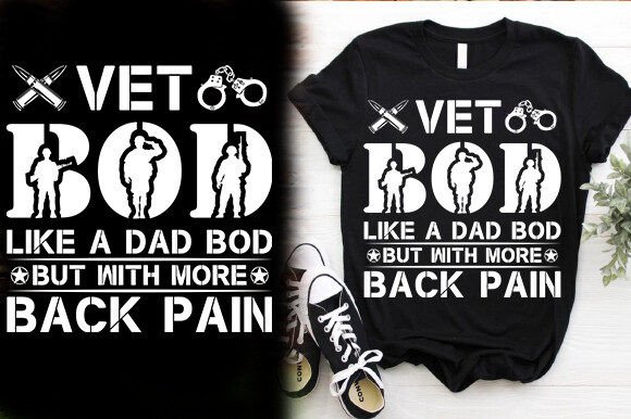 VET BOD Dad Bod With More BAC T‑Shirt Design Review
