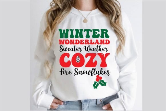 Winter Wonderland Sweater Weather Graphics & T-Shirt Designs